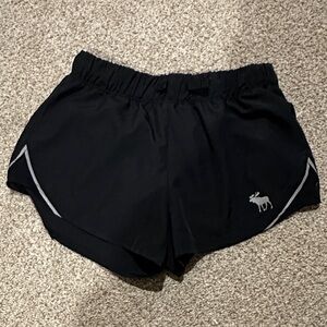 Abercrombie Kids Black Shorts with Logo